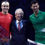 Casper Ruud et Novak Djokovic, ATP Finals 2022