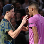 Holger Rune et Félix Auger-Aliassime, Rolex Paris Masters 2022