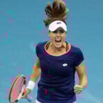 Alizé Cornet cri de joie