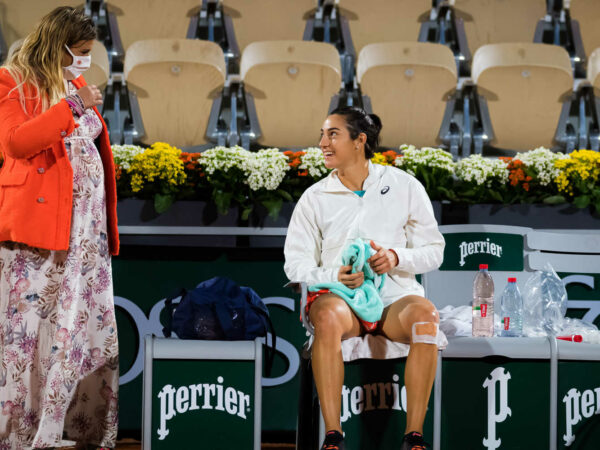 Marion Bartoli et Caroline Garcia à Roland-Garros