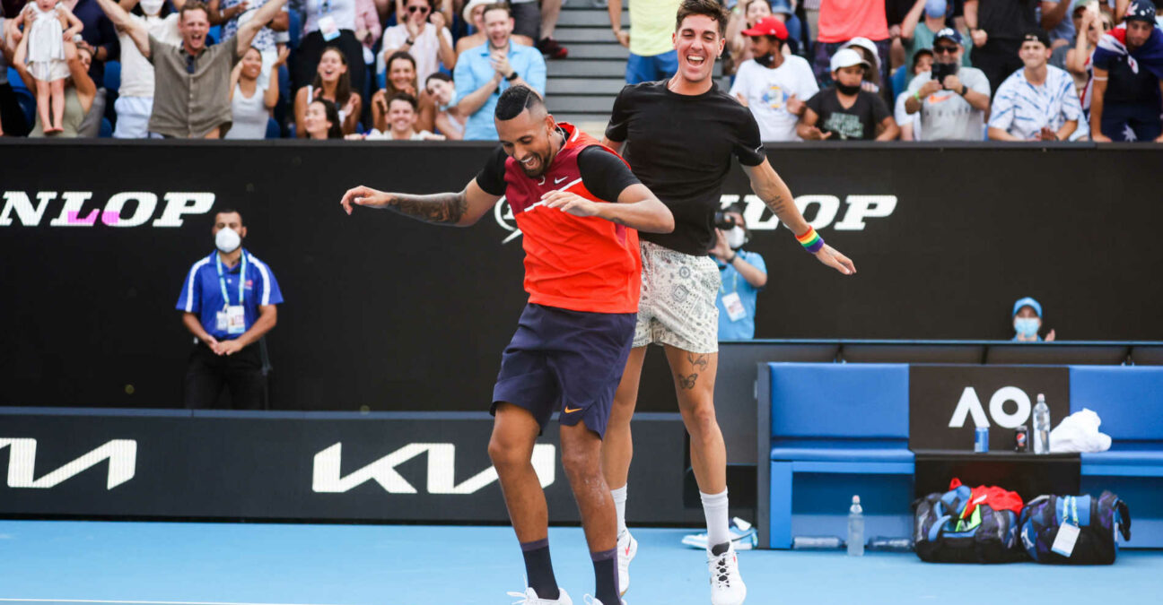 Nick Kyrgios et Thanasi Kokkinakis Open d'Australie 2022