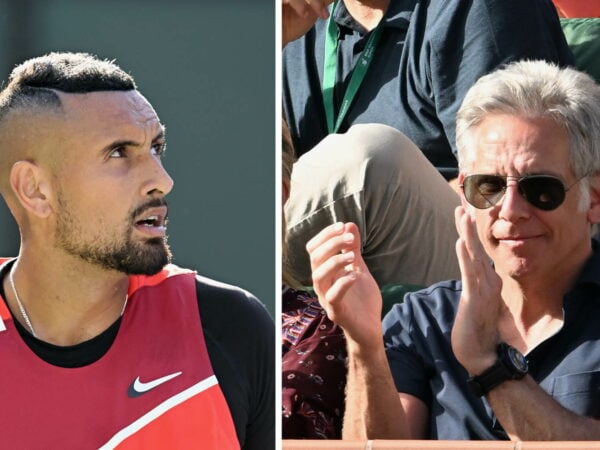 Nick Kyrgios, Ben Stiller, Indian Wells 2022