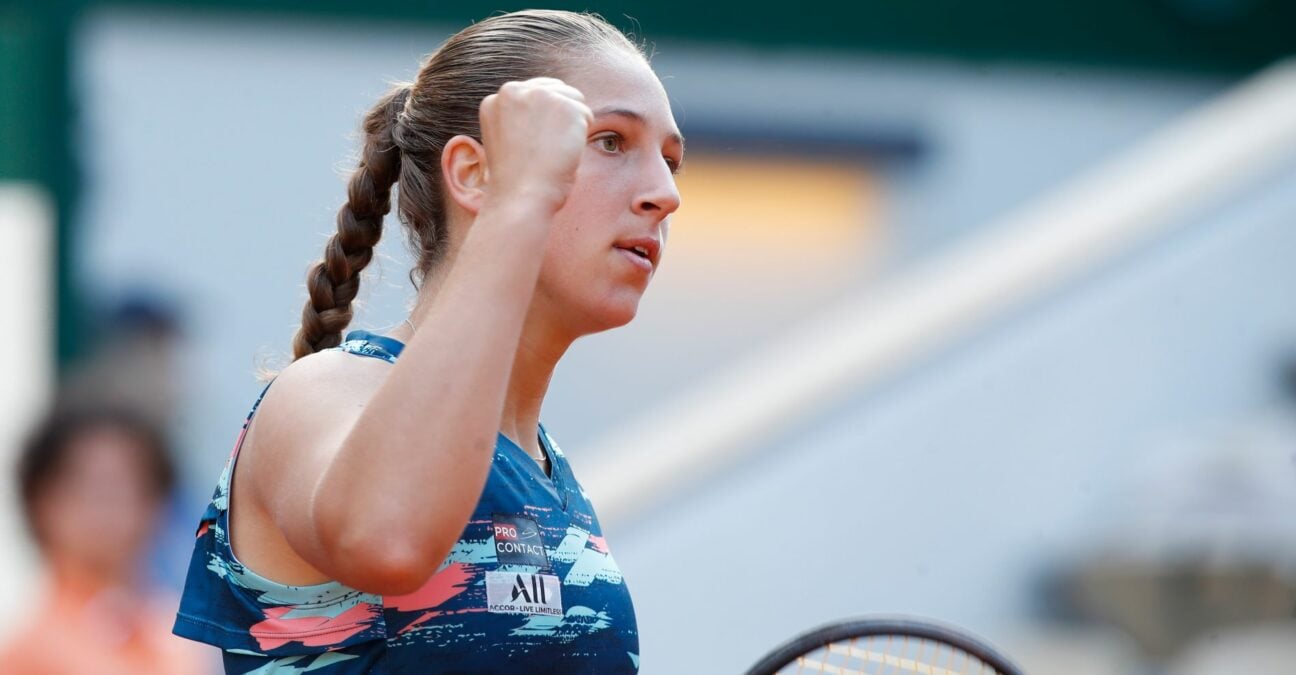 Diane Parry, Roland-Garros 2022