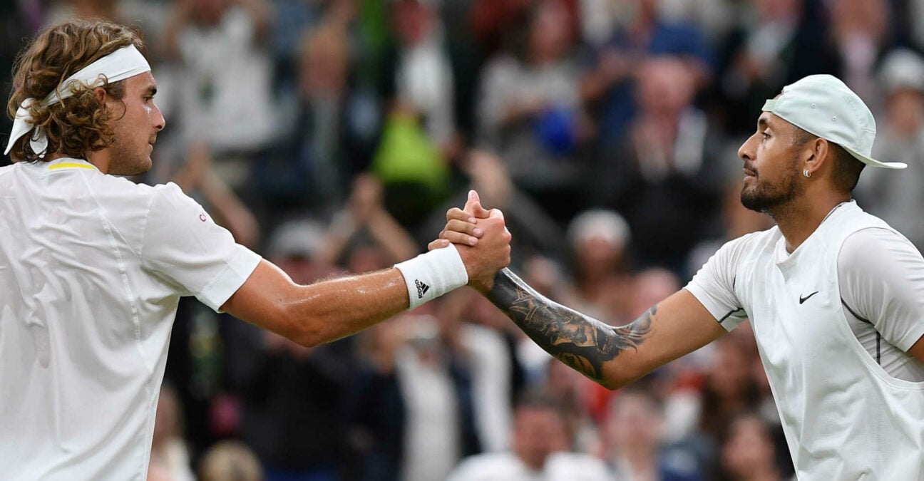 Nick Kyrgios Stefanos Tsitsipas Wimbledon