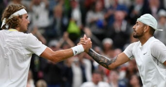Nick Kyrgios Stefanos Tsitsipas Wimbledon