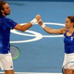 Stefanos Tsitsipas et Maria Sakkari aux Jeux Olympiques