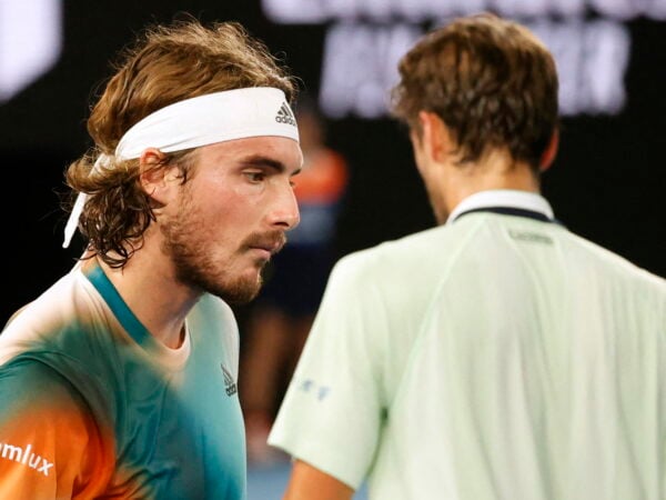 Stéfanos Tsitsipás, Daniil Medvedev, Open d'Australie 2022