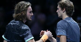 Stéfanos Tsitsipás, Alexander Zverev, Masters 2019
