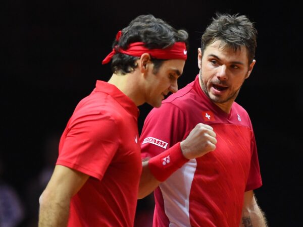 Stan Wawrinka et Roger Federer, Coupe Davis 2014