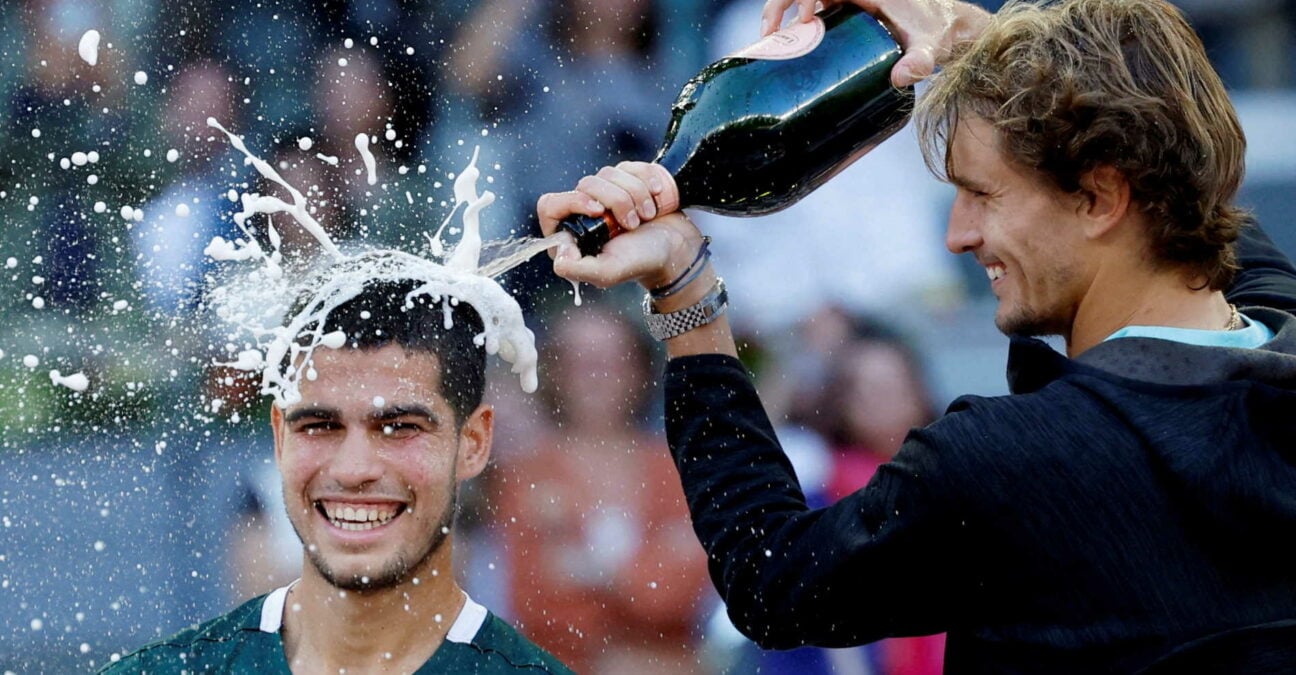 Carlos Alcaraz, Alexander Zverev, Madrid 2022