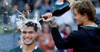 Carlos Alcaraz, Alexander Zverev, Madrid 2022