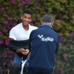 Felix Auger Aliassime avec Toni Nadal et Frederic Fontang, Monte Carlo 2021