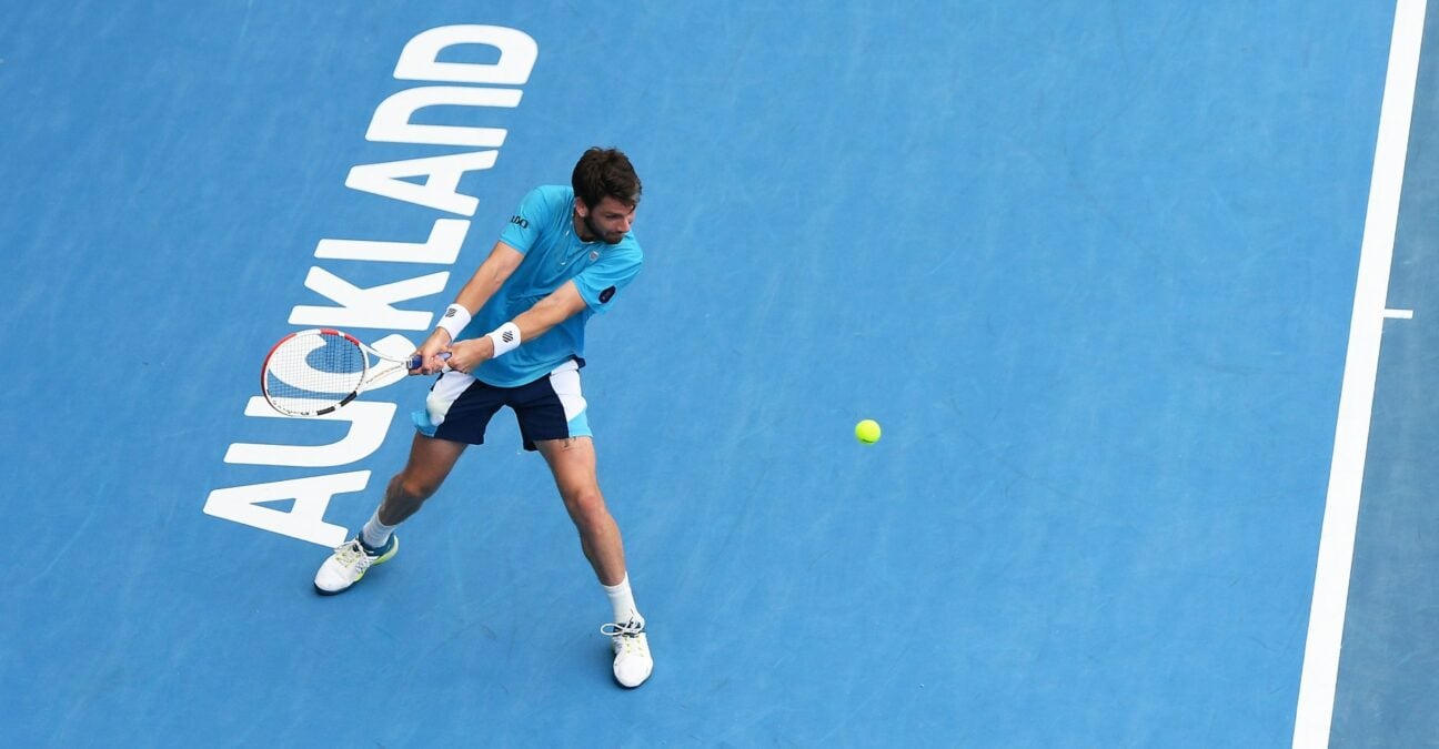 Cameron Norrie revers fond de court