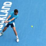 Cameron Norrie revers fond de court