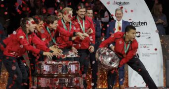 Canada Felix Auger-Aliassime coupe Davis Saladier d'argent David Haggerty 2022
