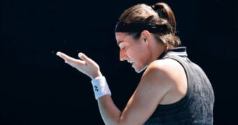 Caroline Garcia déçue à l'Open d'Australie 2023