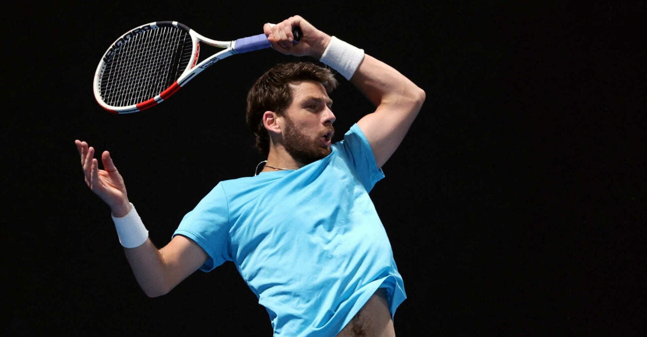 Coup droit de Cameron Norrie à l'Open d'Australie en 2023