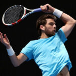 Coup droit de Cameron Norrie à l'Open d'Australie en 2023