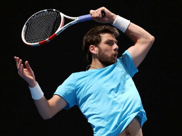 Coup droit de Cameron Norrie à l'Open d'Australie en 2023