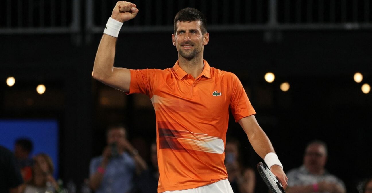 Novak Djokovic Adélaïde 2023