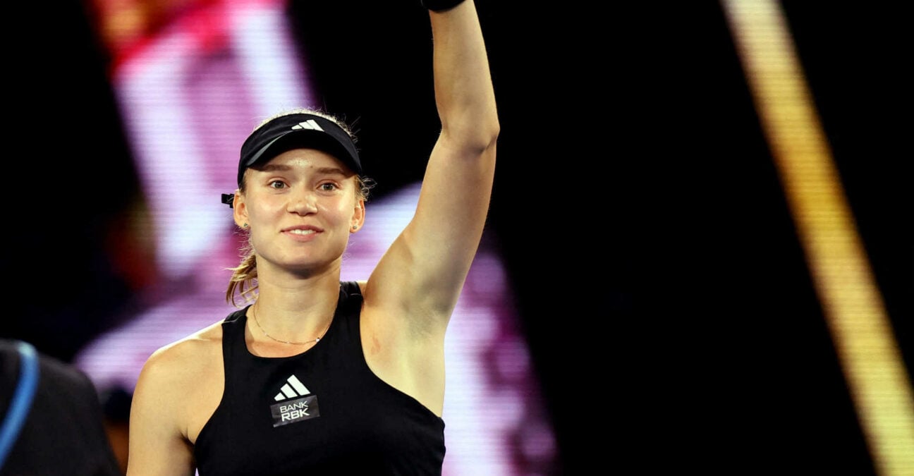 Elena Rybakina en finale de l'Open d'Australie 2023