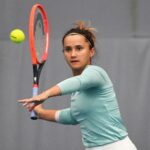 Lauren Davis coup droit Auckland 2023