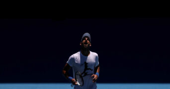 Novak Djokovic entraînement Open d'Australie 2023