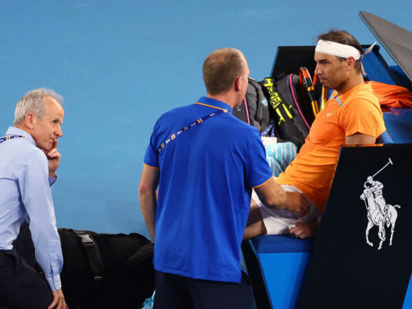 Rafael Nadal temps mort médical Open d'Australie 2023