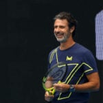 Holger Rune et Patrick Mouratoglou, Australian Open 2023