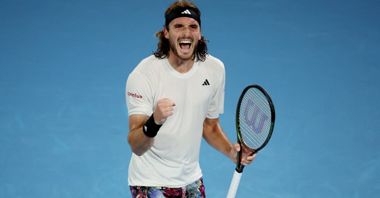 Stefanos Tsitsipas se qualifie pour les demi-finales de l'Open d'Australie 2023