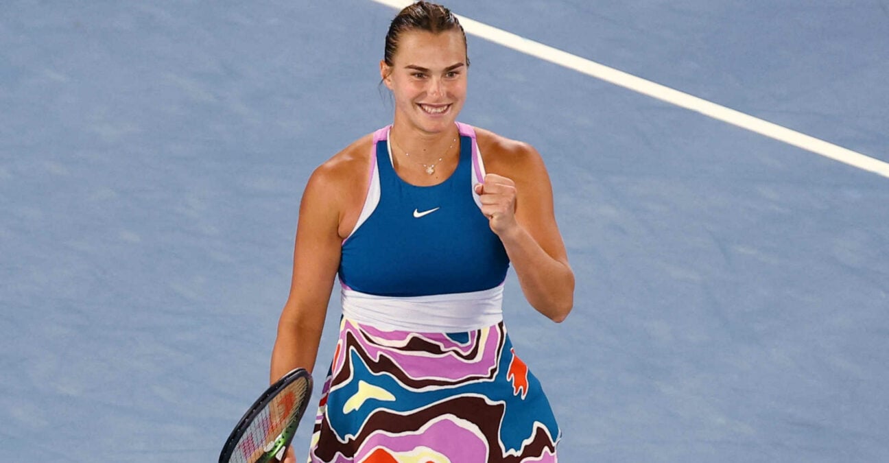 Aryna Sabalenka en finale de l'Open d'Australie 2023