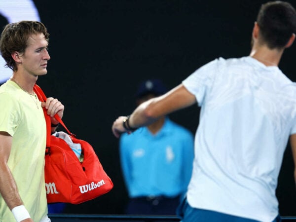 Sebastian Korda et Karen Khachanov à l'Open d'Australie