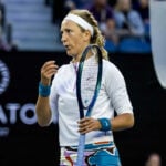 Victoria Azarenka contre Lin Zhu à l'Open d'Australie 2023