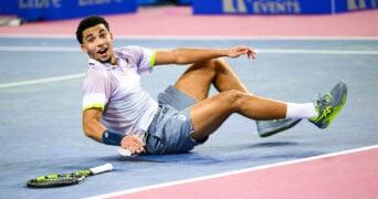 Arthur Fils à Montpellier en 2023