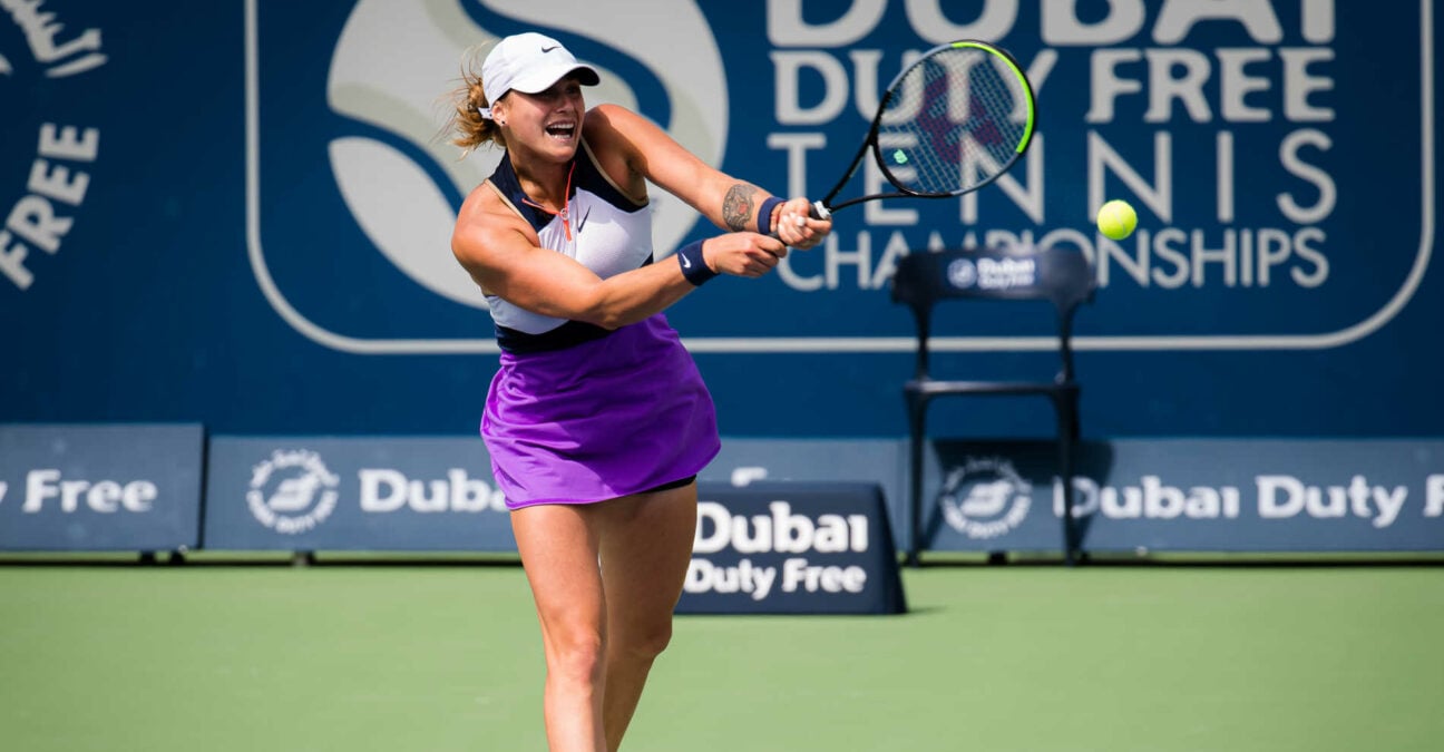 Aryna Sabalenka Dubaï 2021