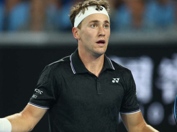 Casper Ruud contre Thomas Machac à l'Open d'Australie