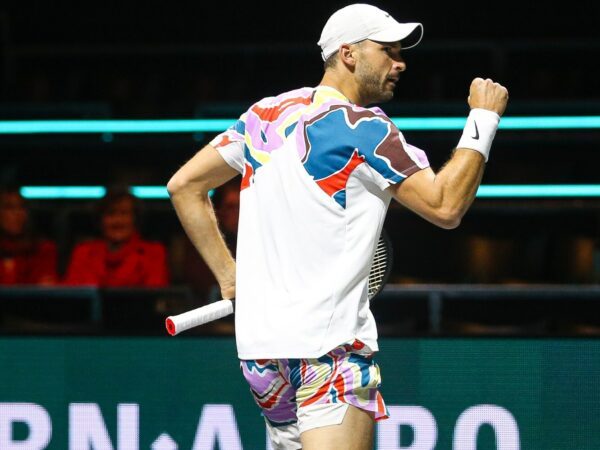 Grigor Dimitrov à Rotterdam en 2023
