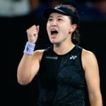 Lin Zhu, Open d'Australie 2023