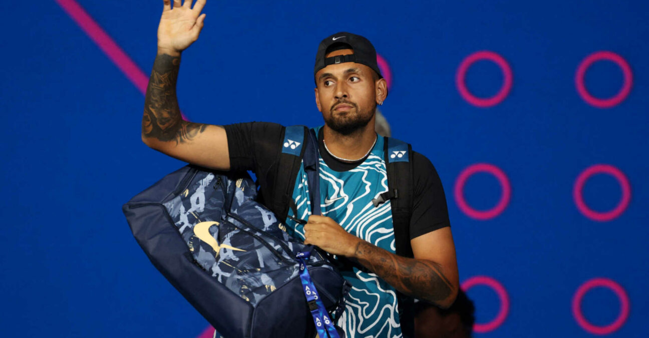 Nick Kyrgios exhibition Open d'Australie 2023