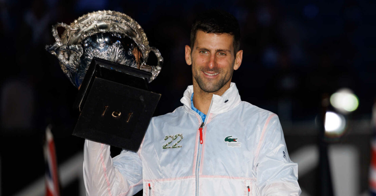 Novak Djokovic 22e titre du Grand Chelem à l'Open d'Australie 2023