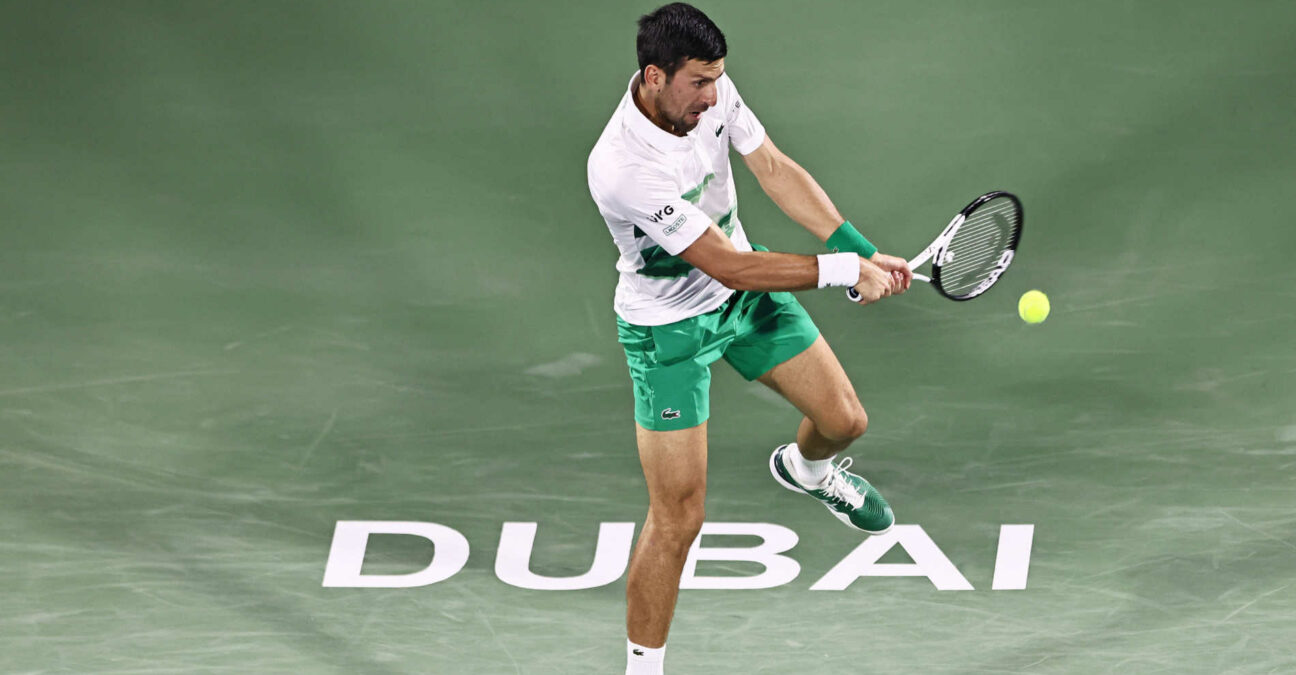 Novak Djokovic Dubaï 2022