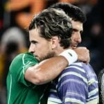 Dominic Thiem et Novak Djokovic, Open d'Australie 2020