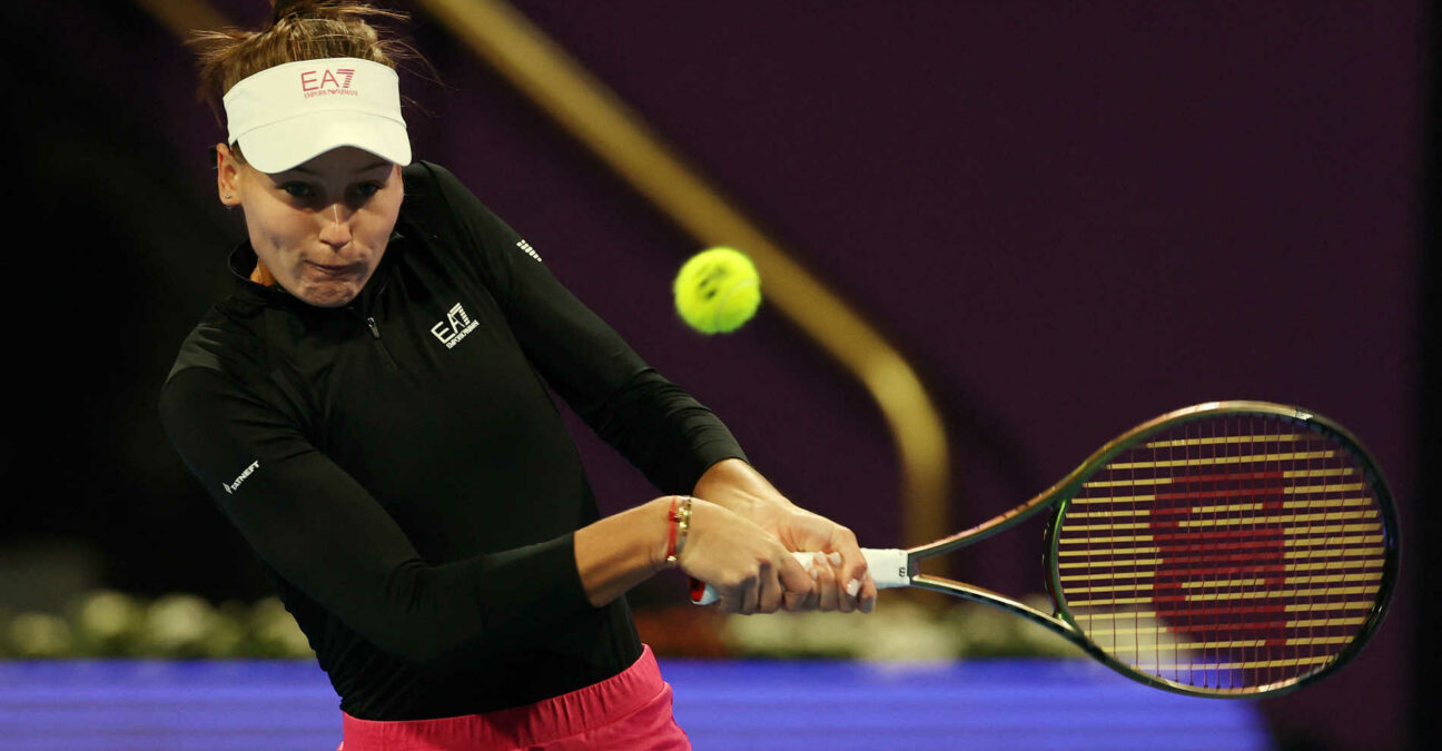 Veronika Kudermetova à Doha en 2023