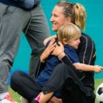 Victoria Azarenka et son fils Léo