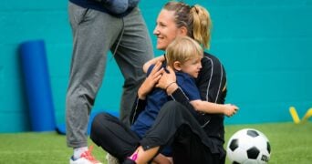 Victoria Azarenka et son fils Léo
