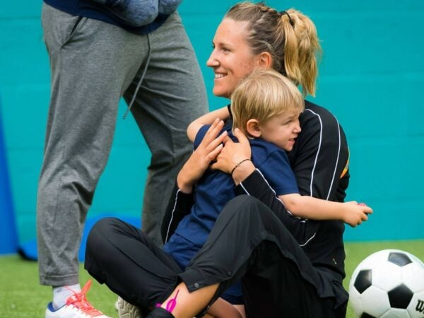 Victoria Azarenka et son fils Léo