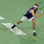Alexander Zverev revers slice défense Indian Wells 2023
