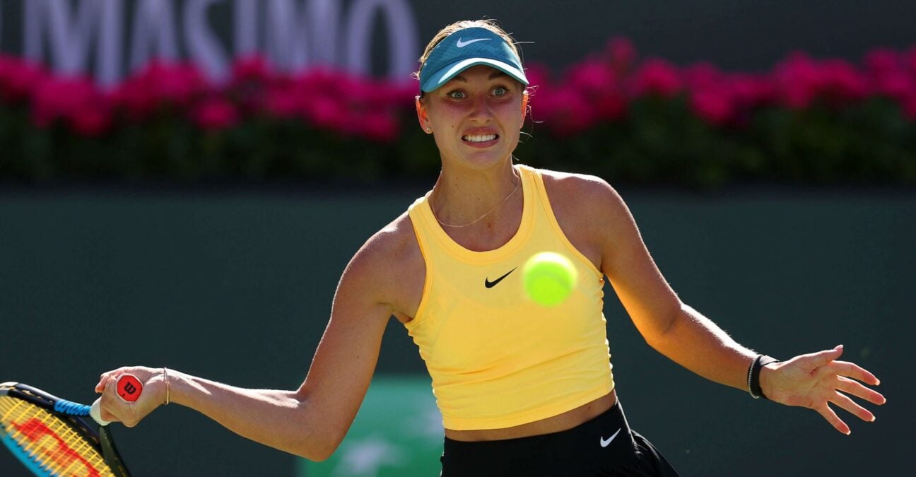 Anastasia Potapova Indian Wells coup droit
