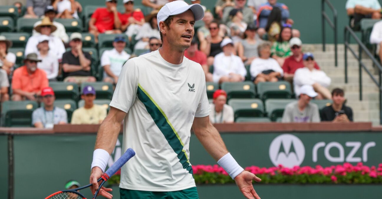 Andy Murray déception Indian Wells