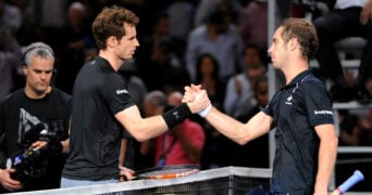 Andy Murray et Richard Gasquet à Bercy en 2015